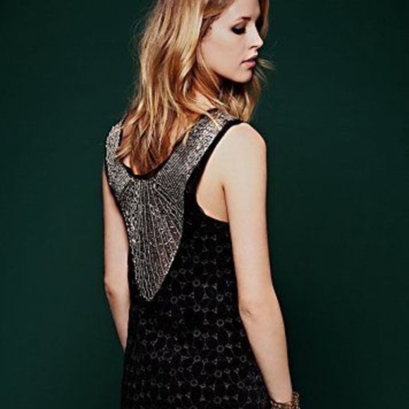 Free People Dresses & Skirts - Free People Danced To Pieces Beaded Mini Dress 4